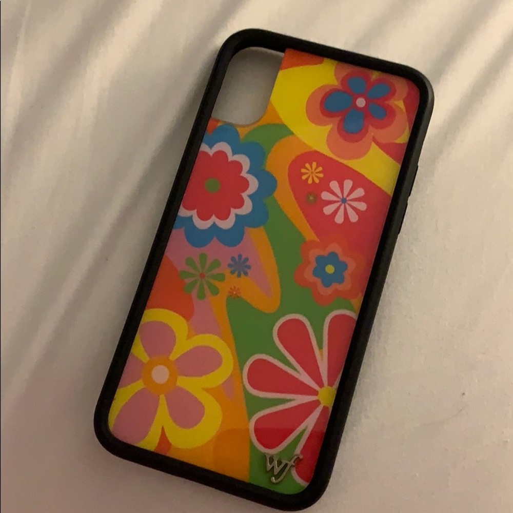 wildflower flower power phone case iphone xs
